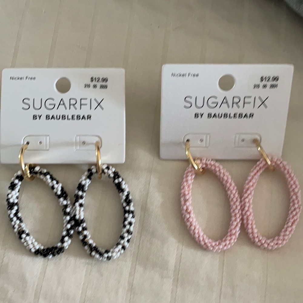 Sugar fix by Bauble Bar NWT earrings